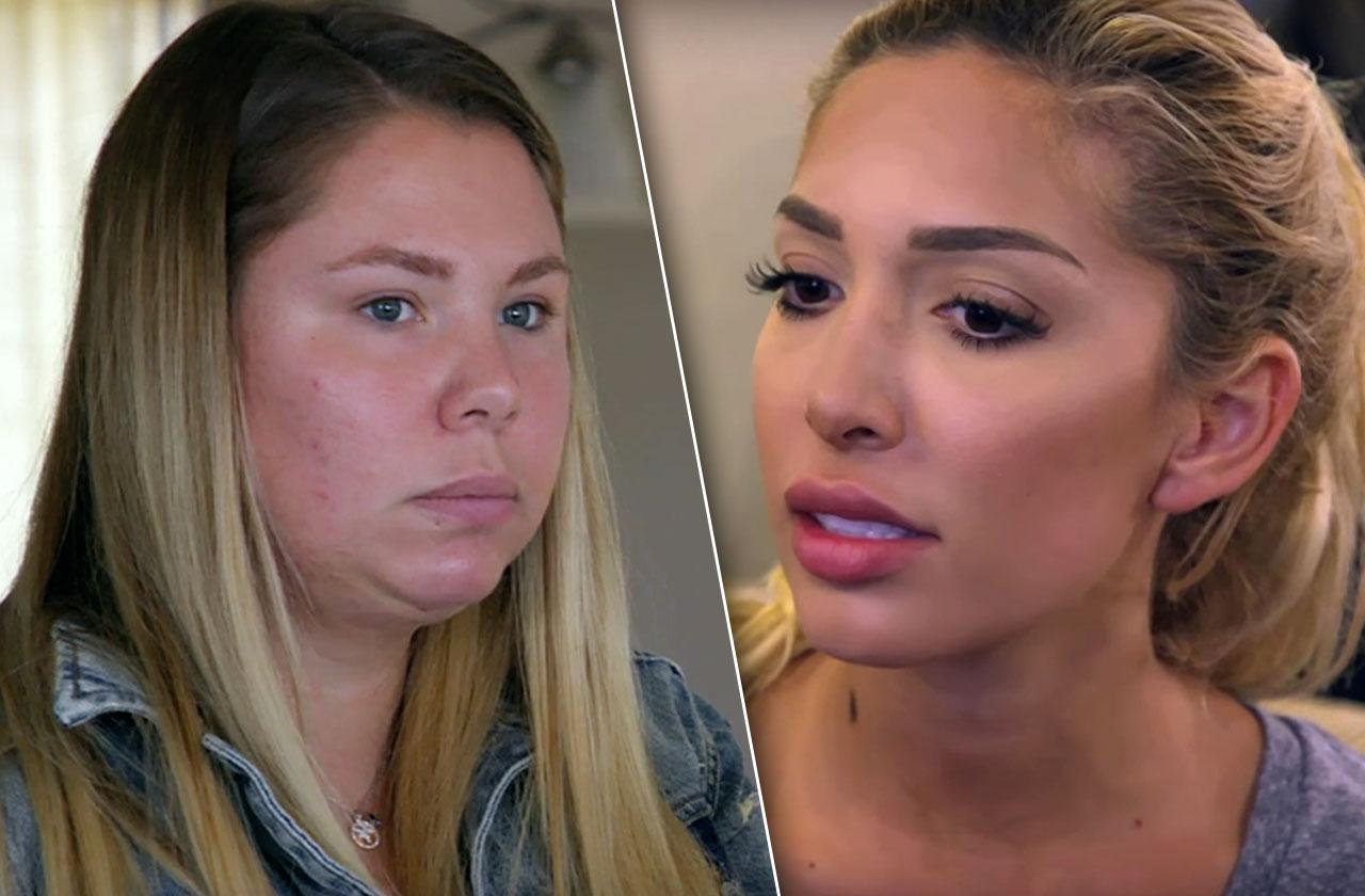 farrah abraham kailyn lowry boxing match teen mom