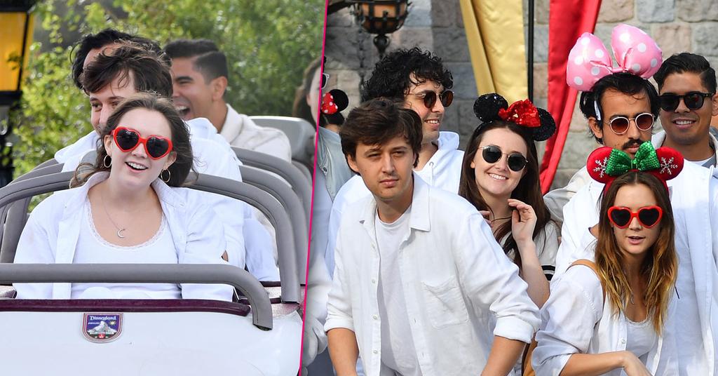 Carrie Fisher's Daughter Billie Lourd Visits Disneyland With Boyfriend