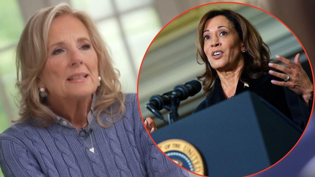 Photo of Jill Biden and Kamala Harris