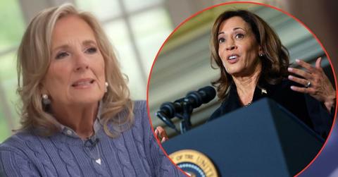 Photo of Jill Biden and Kamala Harris
