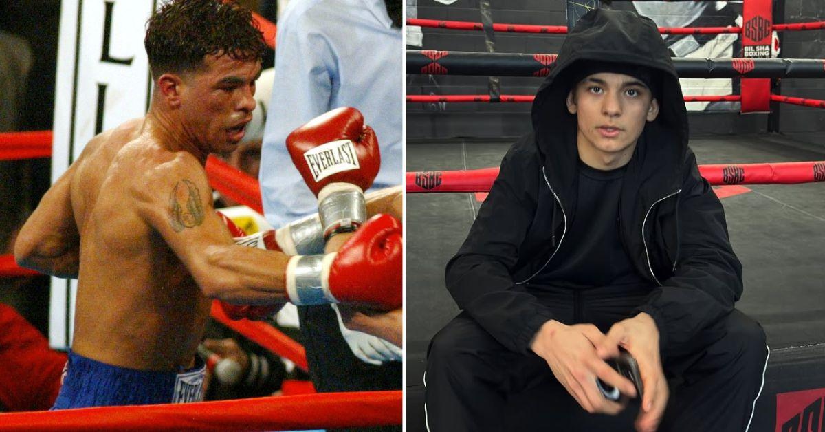 Composite photo of Arturo Gatti and Arturo Gatti Jr. 