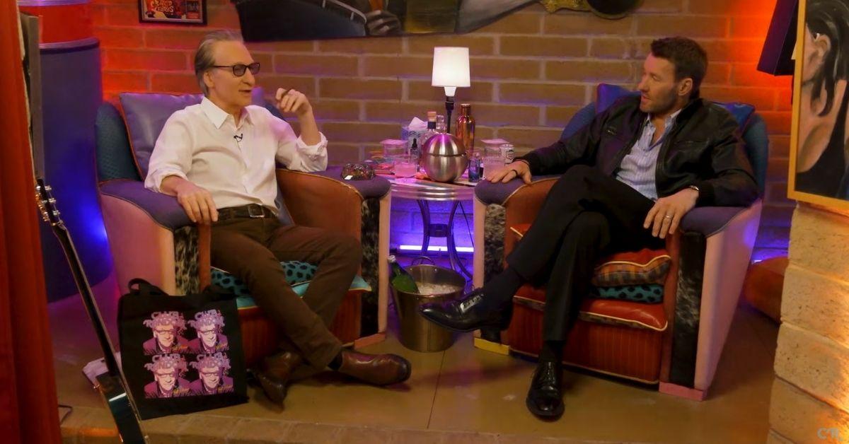 Photo of Bill Maher and Joel Edgerton