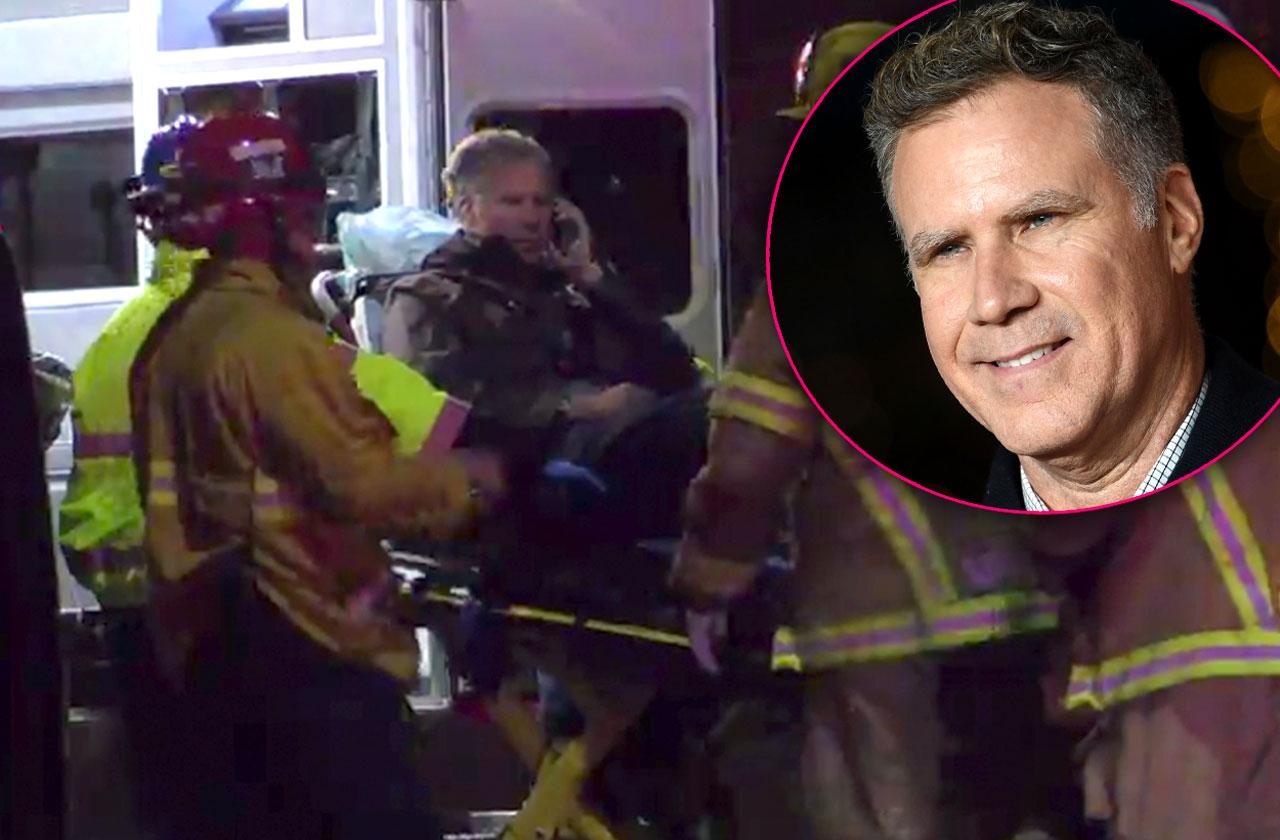 Will Ferrell Car Accident Aftermath Caught On Camera Video