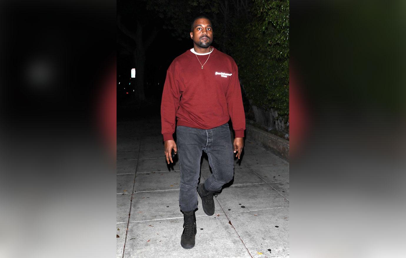 //Kanye west sofia richie dinner date