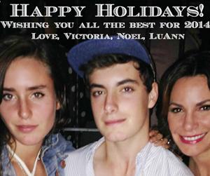 //luann de leseps xmas card pp