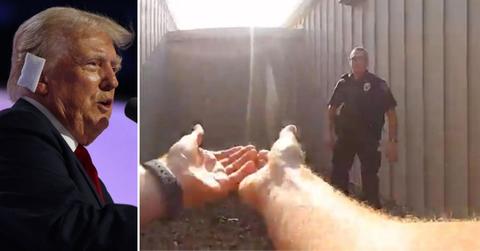 New Bodycam Footage Shows Moment Trump Rally Cop Discovers Would-Be Assassin Thomas Matthew Crooks After Stumbling Across Him on Rooftop