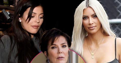 //Kim Kardashian Kylie Jenner Feud Kris Caught In Middle pp