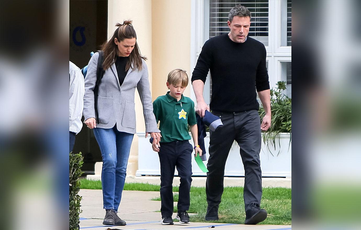 Jennifer Garner Ben Affleck Reunite For Son Birthday