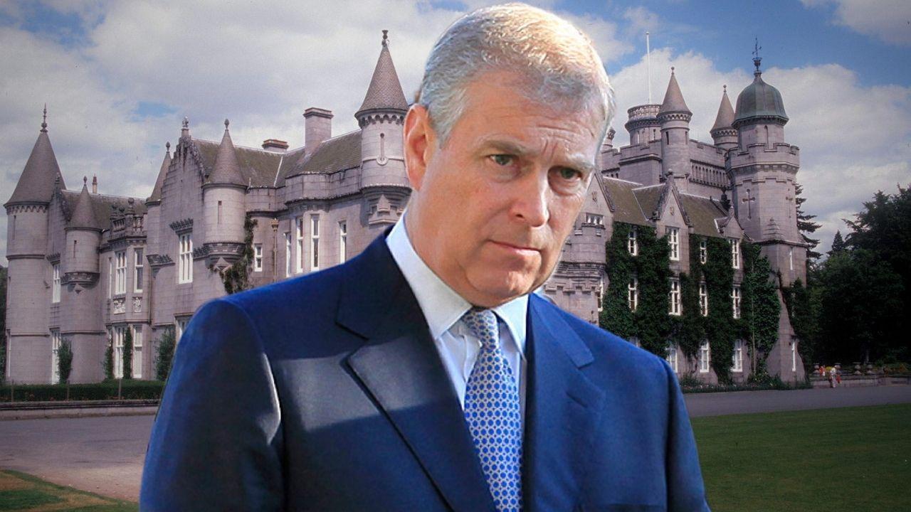 Photo of andrew Windsor and Balmoral Castle