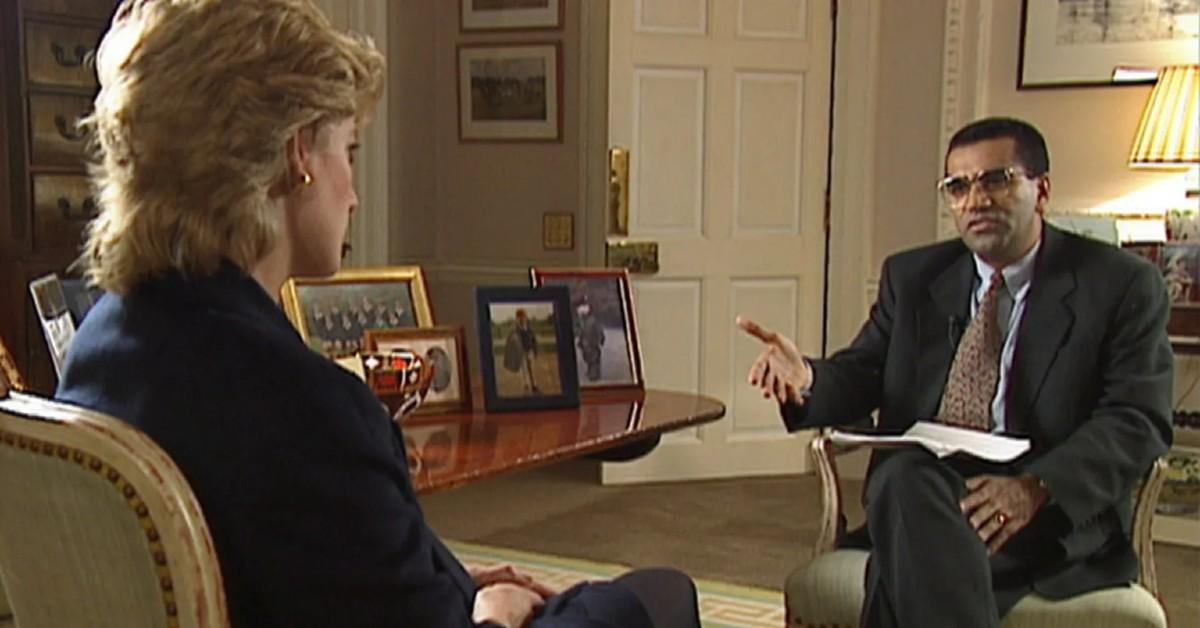 Photo of Princess Diana and Martin Bashir