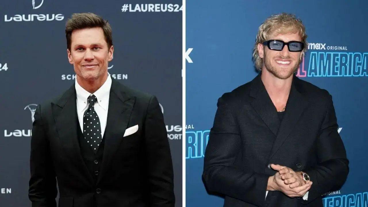 Photo of Tom Brady, Logan Paul