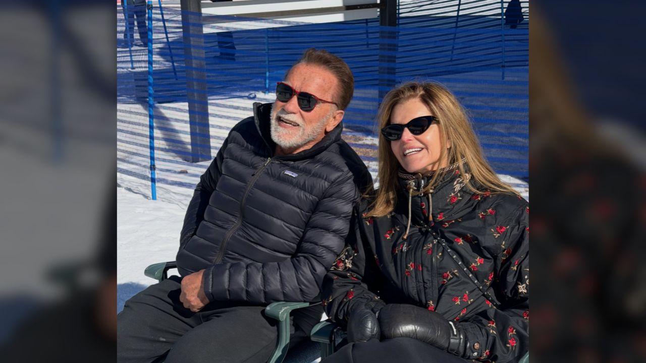 Photo of Arnold Schwarzenegger and Maria Shriver