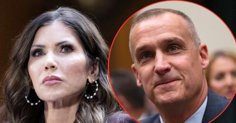 Photo of Kristi Noem and Corey Lewandowski
