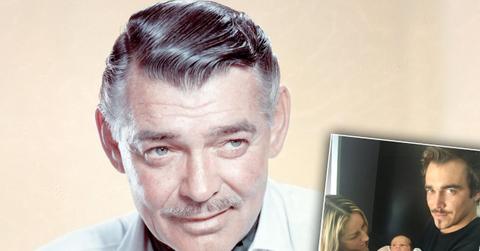 //clark gable grandson welcomes baby girl photos name pp