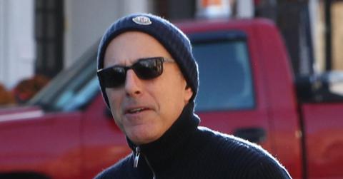 Matt Lauer Rail Thin Dining Alone New York Hamptons