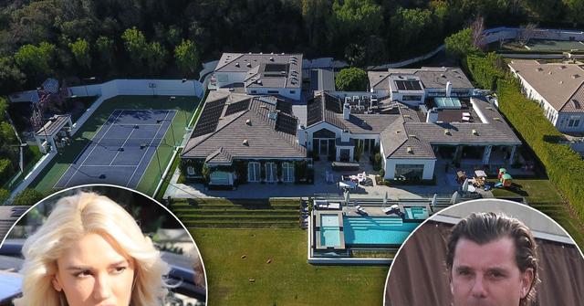 //gwen stefani mansion gavin rossdale cheat scandal pp