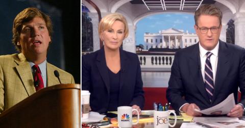 msnbc joe scarborough trashes tucker carlson before putin interviewpp