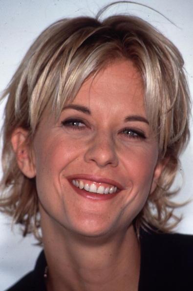 //choppy bob meg ryan