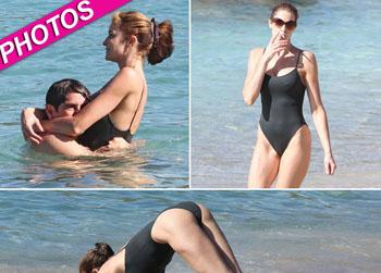 //stephanie seymour swimsuit beach