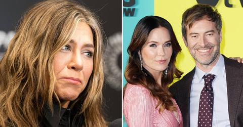 jen aniston threatened morning show mark duplass wife