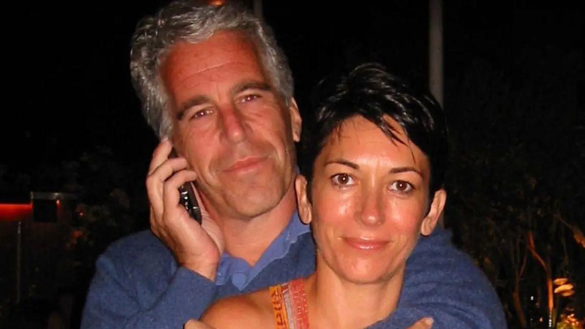 Photo of Jeffrey Epstein and Ghislaine Maxwell