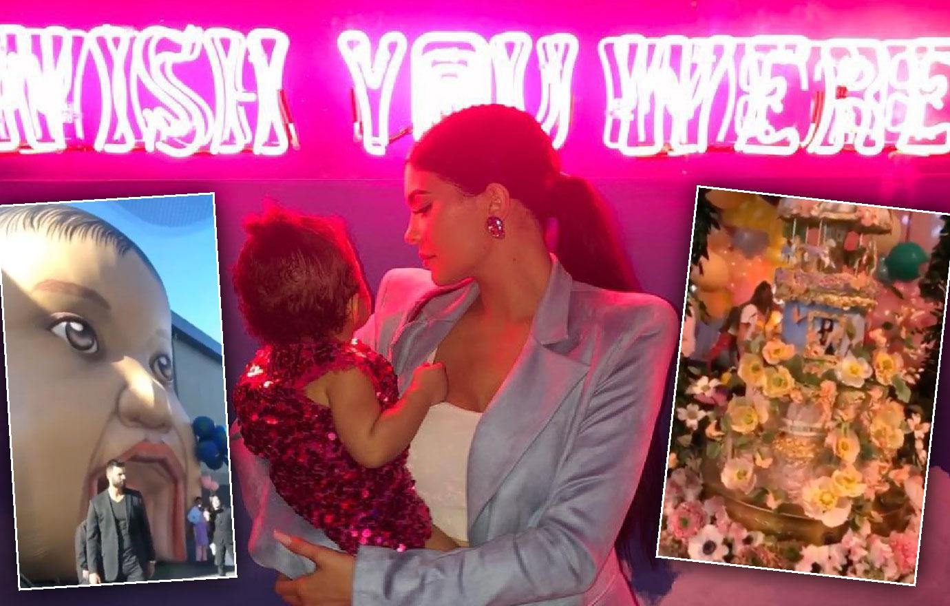 Kylie Jenner Throws StormiWorld Birthday Party For Daughter