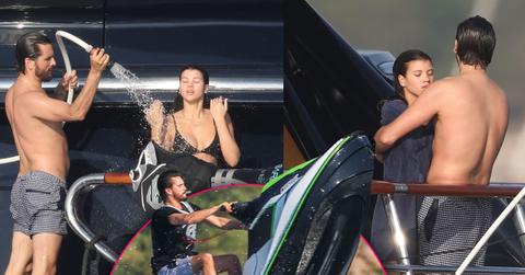 //scott disick sofia richie yacht slide fun pp