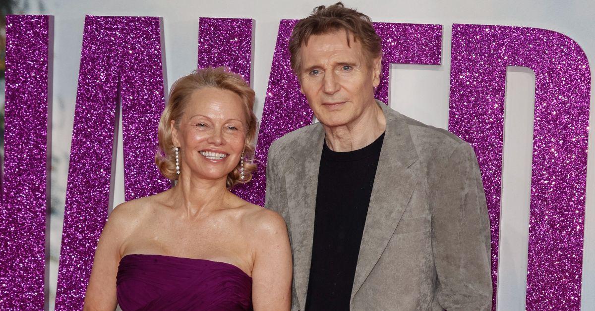 Photo of Pamela Anderson and Liam Neeson