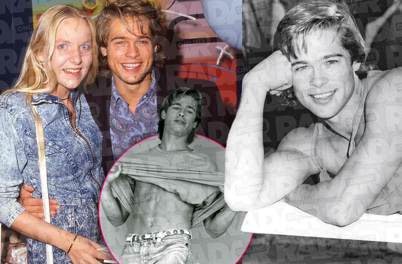 //Brad Pitt Vintage Photos Shirtless pp