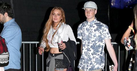 //linday lohan coachella wide x
