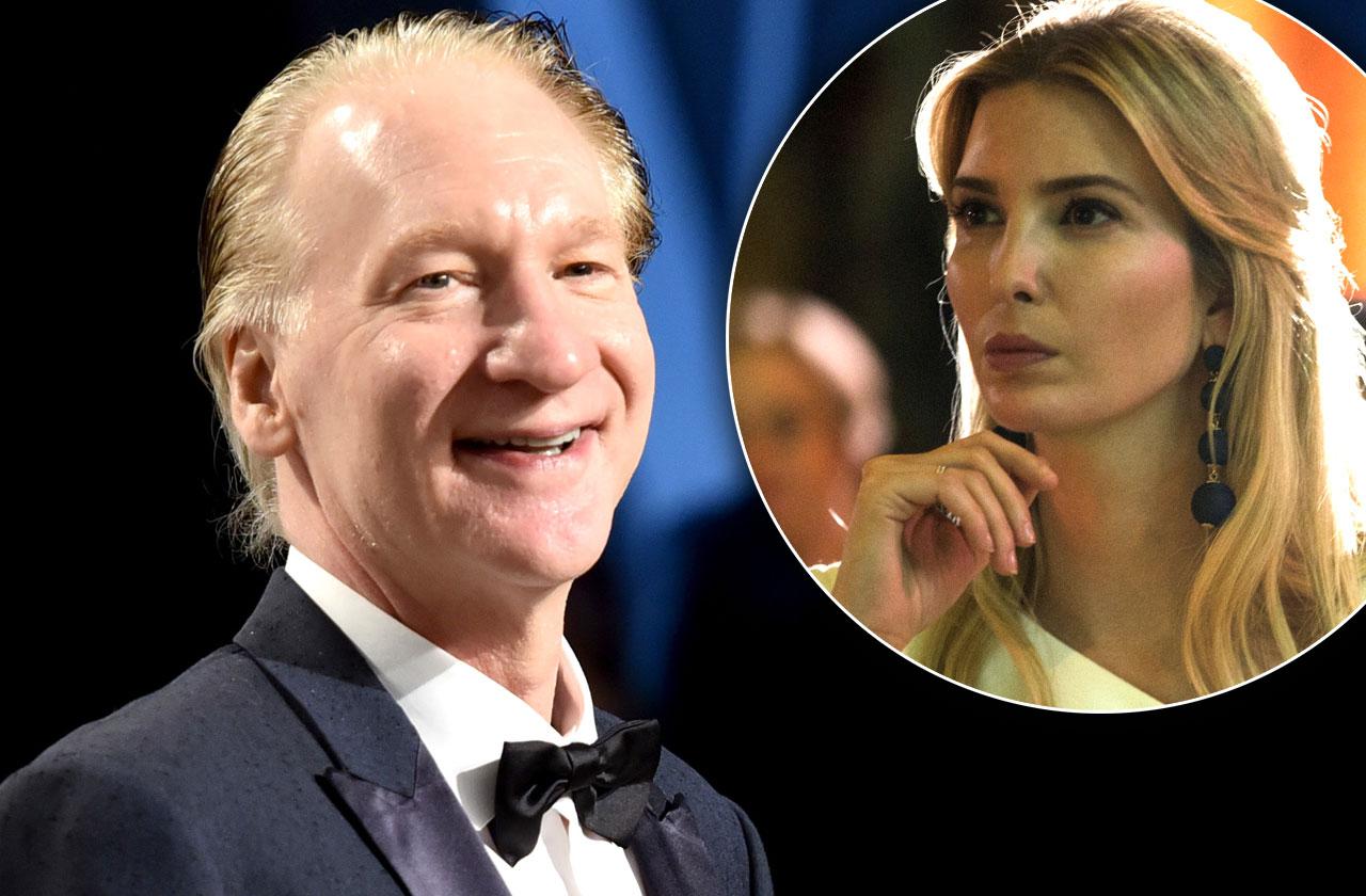 //ivanka trump disgusted bill maher pp