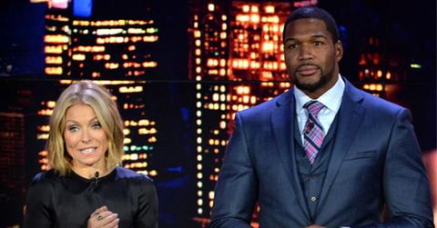 //Kelly Ripa Michael Strahan Feud On Air Divorce Dig pp