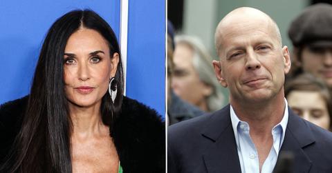 demi moore determined bruce willis final moments happy diagnosis