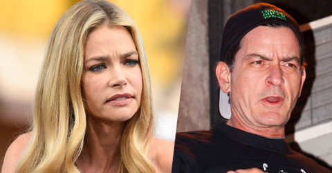charlie sheen threatened denise richards