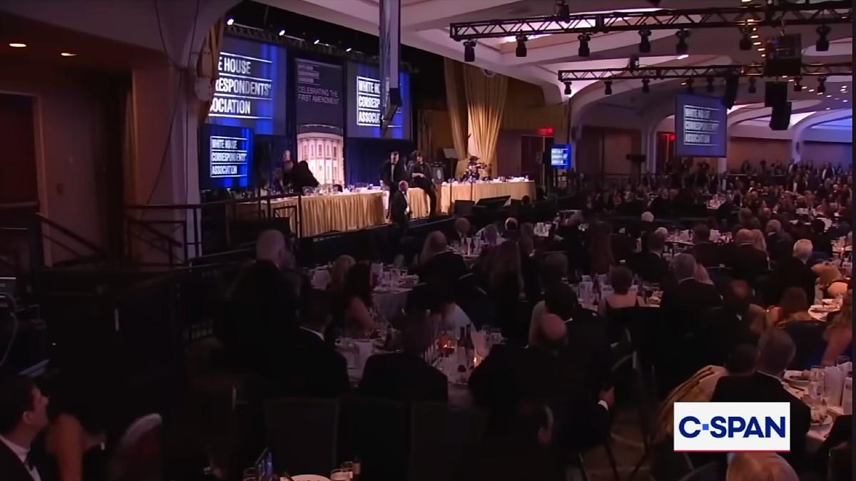 Guests were just sitting down for their meal when shots rang out.