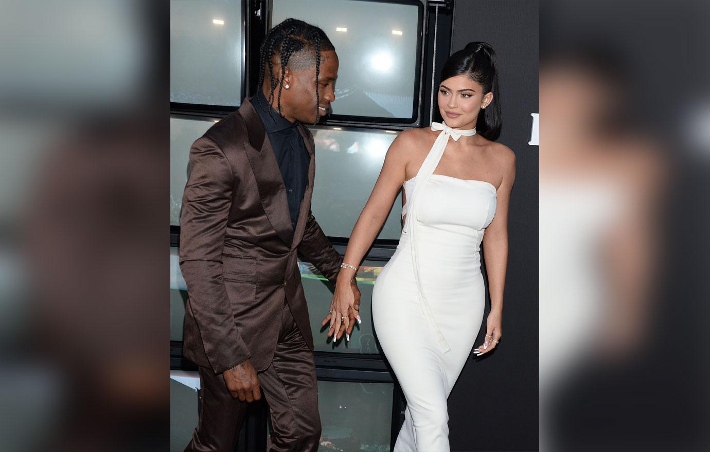 Kylie Jenner, Travis Scott & Stormi At ‘Look Mom I Can Fly’ Premiere