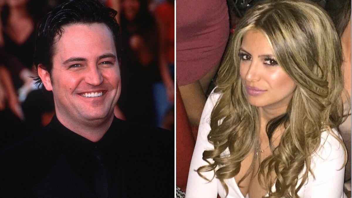 Split photos of Matthew Perry and Jasveen Sangha