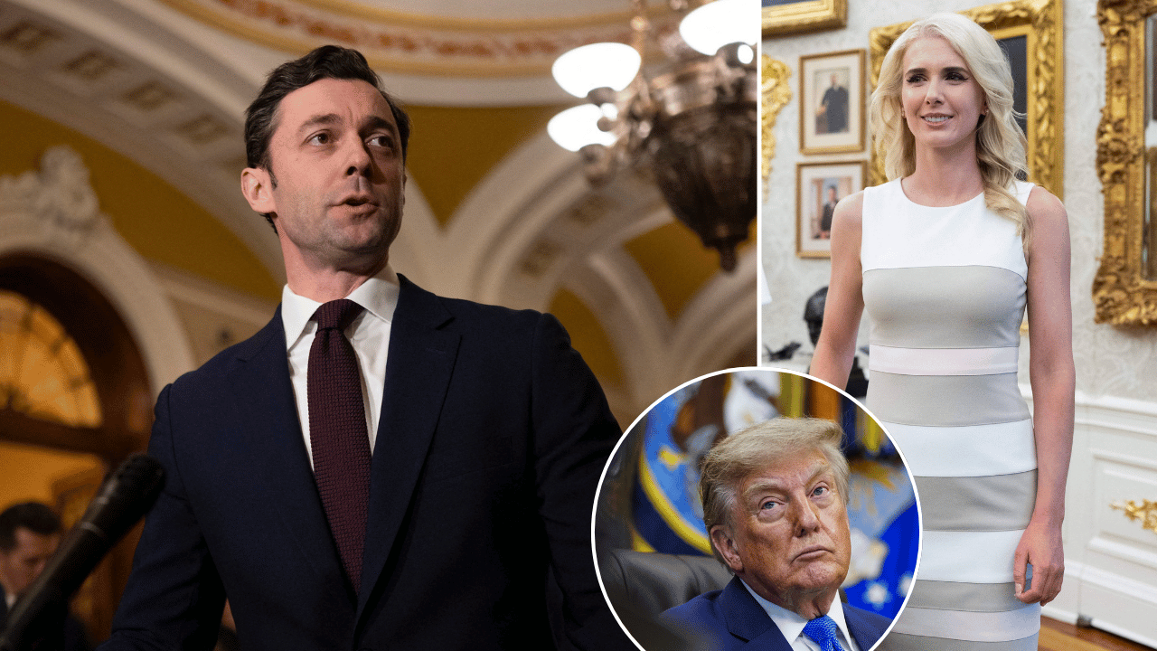 Jon Ossoff ; Donald Trump ; Natalie Harp