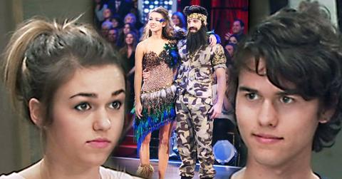 duck dynasty john luke robertson fight sister sadie dwts