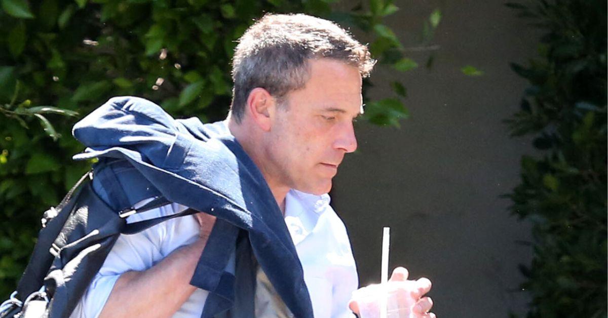 ben affleck pigging out junk food marriage collapse rumors bloated