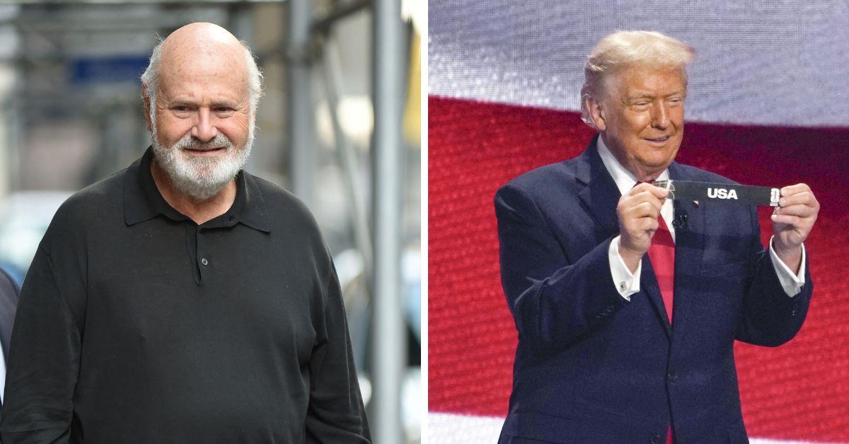Photo of Rob Reiner, Donald Trump