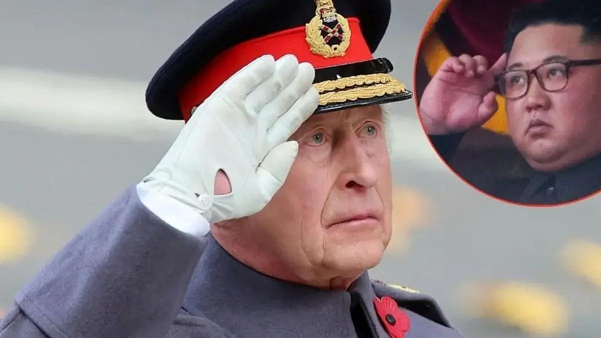 Photo of King Charles and Kim Jong-Un
