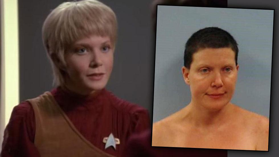 kes star trek voyager actress arrested