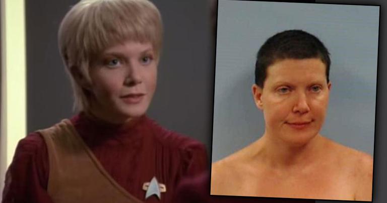 Off The Rails Star Trek Voyager Actress Arrested For Exposing 