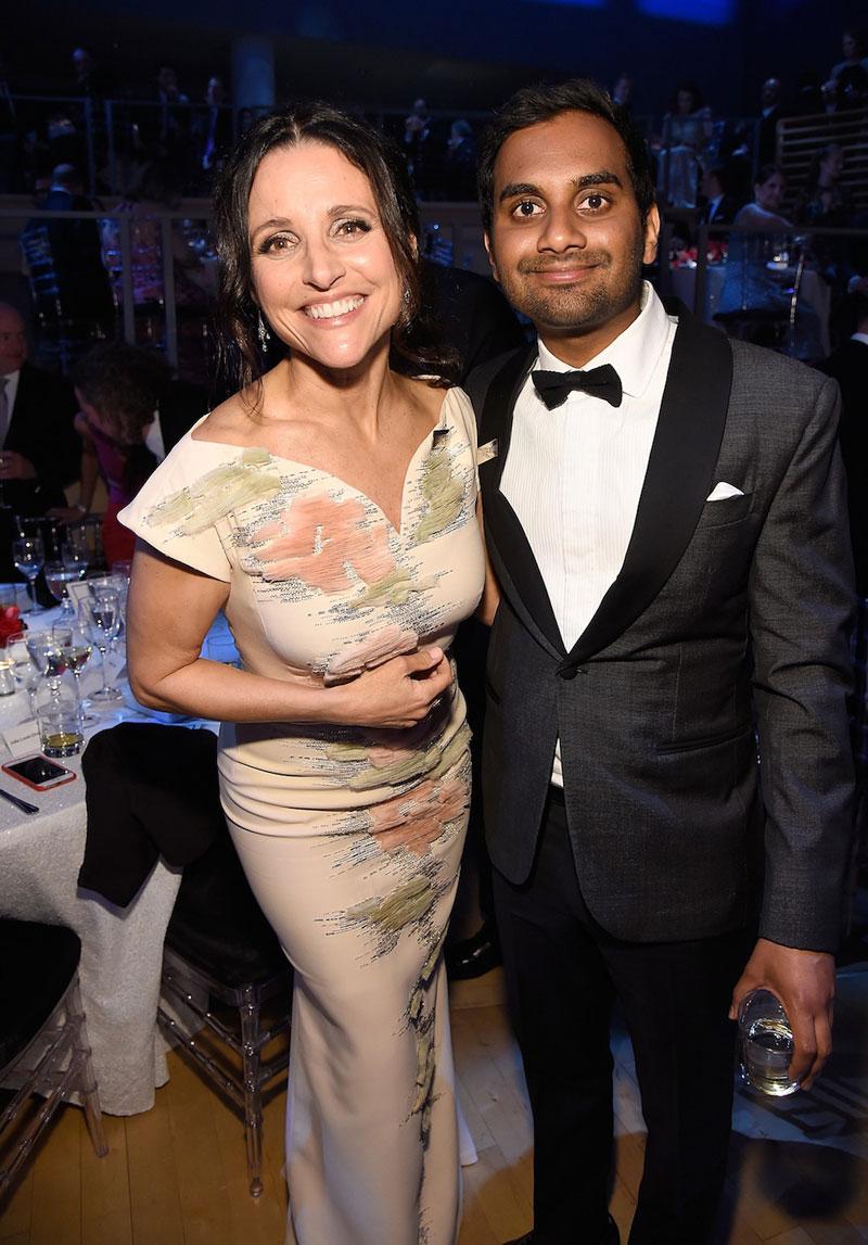 //Julia Louis Dreyfus and Aziz Ansari celebrate with Johnnie Walker at the TIME  Gala