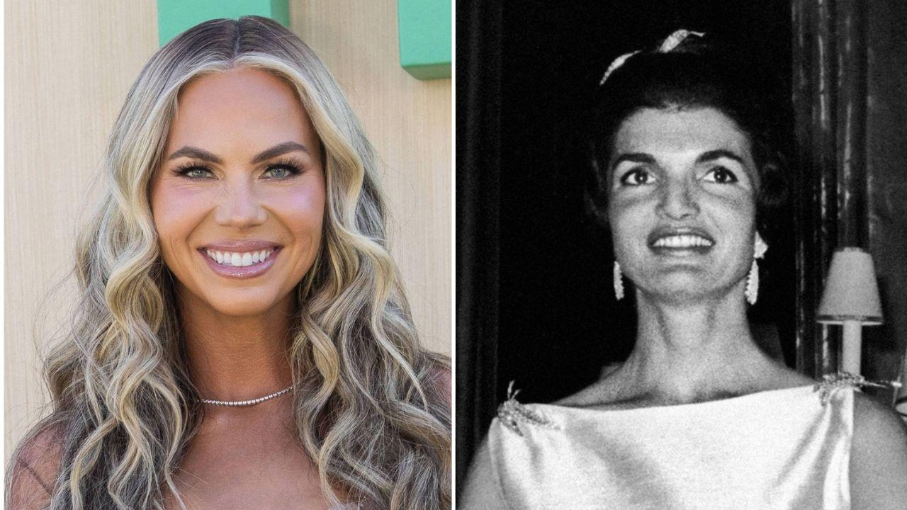 split image of McCall DaPron and Jackie Kennedy