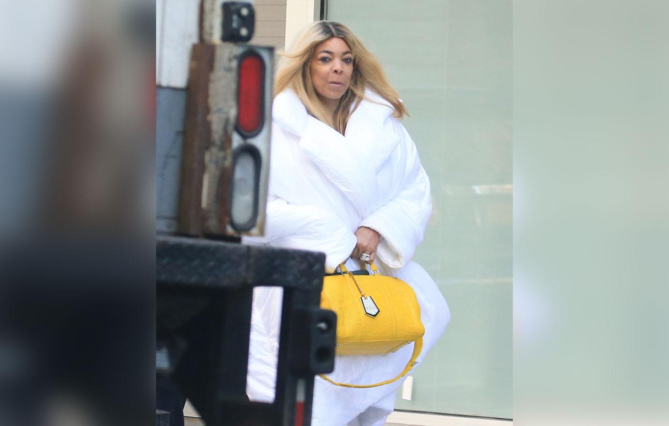 Wendy Williams steps out in stuffed animal-covered sweatshirt