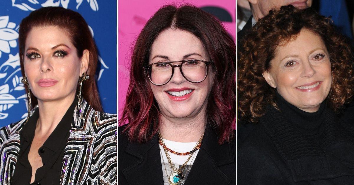 debra messing reignites feud with will and grace co star megan mullally