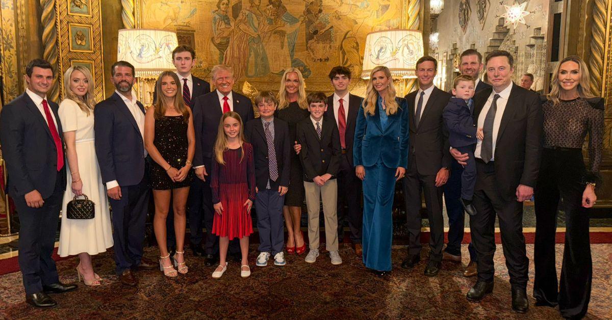 Photo of the Trump family.