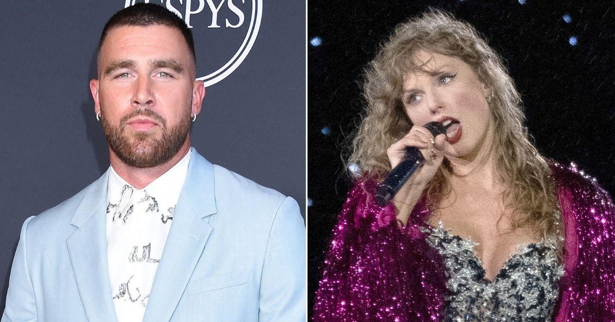photo of travis kelce and taylor swift